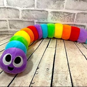 Slither IO jumbo rainbow stuffed animal